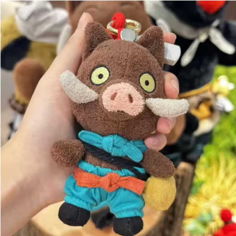 Langlang Mountain Little Monster Series Plush Design Dolls Tabletop Ornaments Keychains Pendants Halloween Gifts