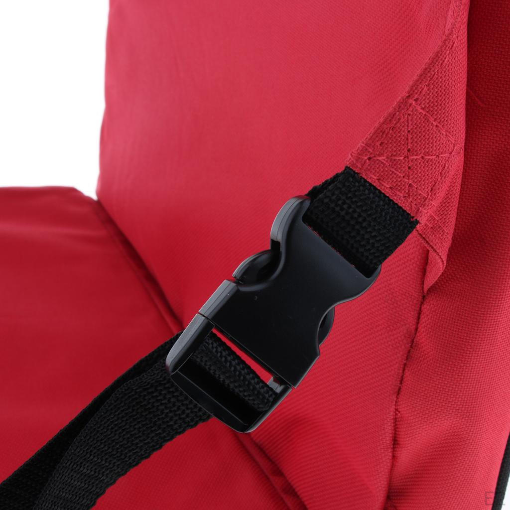 Portable Bench Stadium Seat Cushions for Bleachers with Handle, Folding Fishing Cushion