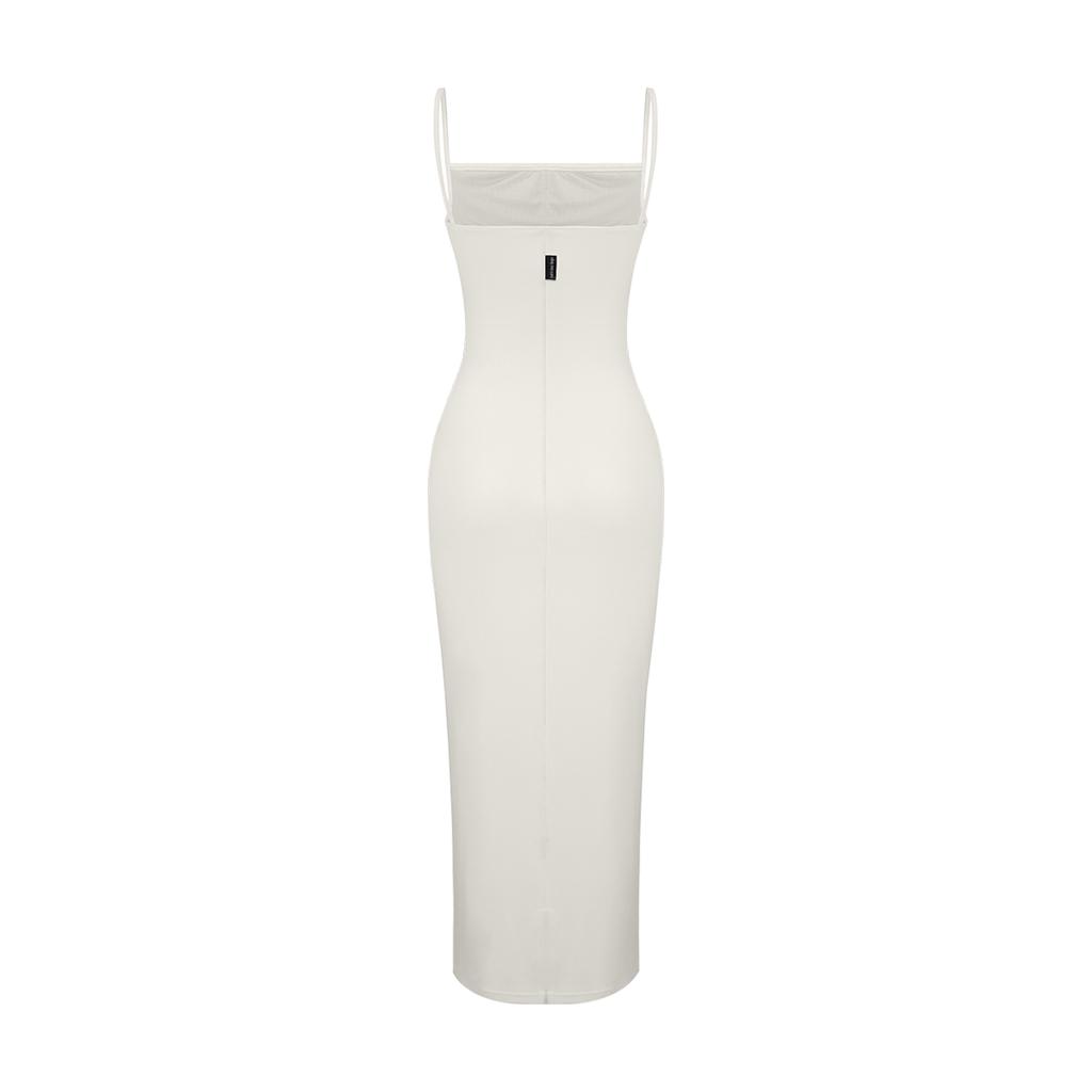 Wannabes Fit Sleek Slim Fit Contour Dress Sand Ash
