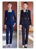 Elegant Women's Autumn/Winter Suit Set for Hotel Receptionist and Beauty Salon Workwear