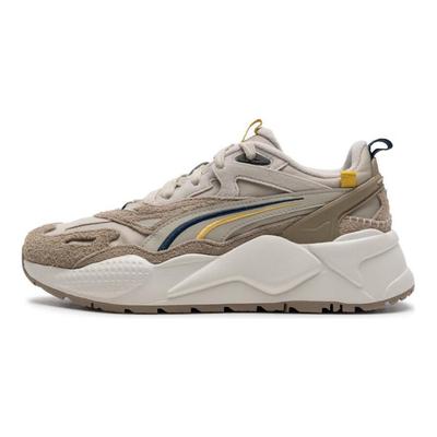 RS-X Efekt Premium Athletics Caqui Beige Zapatillas Unisex Marrón Polvo de Desierto Rama de Roble 398203-02