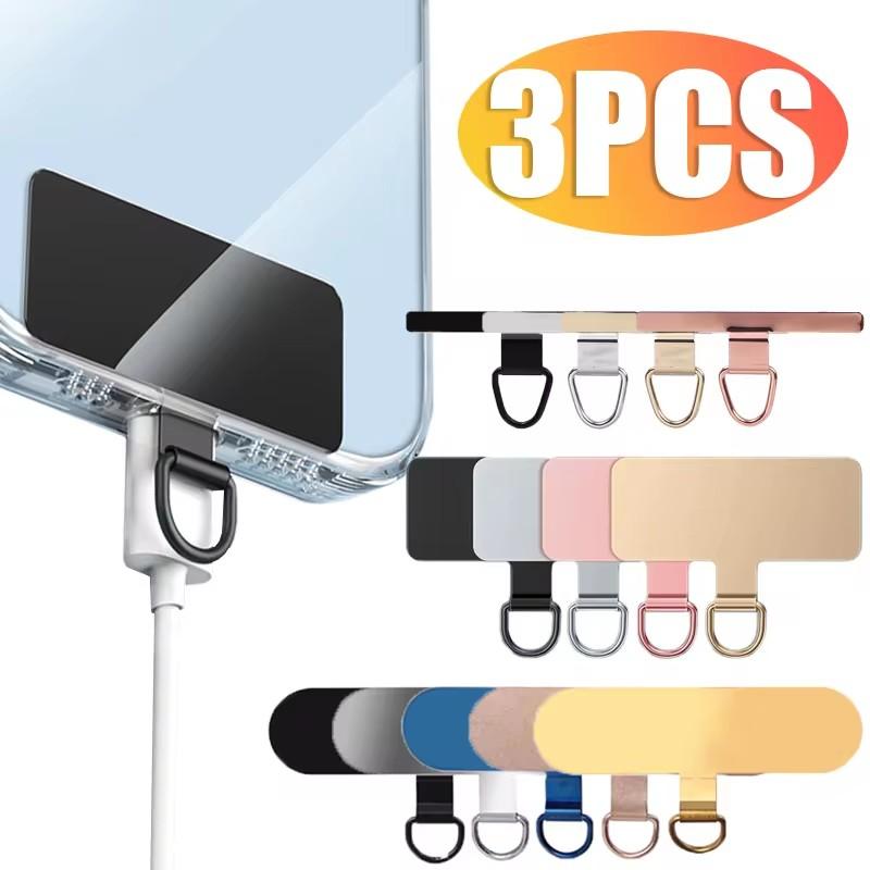Xiaomi Parche de Correa Universal de Metal para Teléfono Móvil, Correa de Muñeca Cruzada, Pestañas de Sujeción, Cuerda para Colgar, Juntas de Repuesto, Parche de Acero Inoxidable