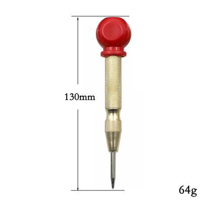 1PC Gold Center Punch Posicionador Automático de Mola Vidro Striker Quebra-janelas Punção Centralização e Ferramenta de Punção Acessórios