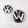 W125Car Front Bonnet Grill Rear Trunk Emblem Logo Cover Replacement Badge Accessories For Volkswagen Golf 7.5 MK7.5 2018 2019 2020