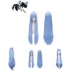 Esdeath Cosplay Wig 100cm Ice Blue Hair Natural Style European Brand
