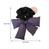 Bowknot Hair Scrunchies Thick Oversized Hair Scrunchy Elegant Hair Rope Scrunchy Women Ponytail Holder