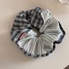 Scrunchie Coreano in Pizzo con Volant e Fiocco - Accessorio per Capelli Carino e Dolce