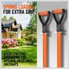 10 Pack Shovel Holder Wall Mount Outdoor - Garden Yard Tool Organizer for Garage - Shed Organizers and Storage Hooks