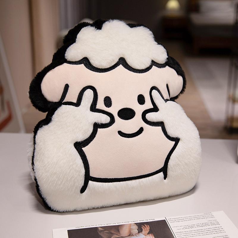 Cartoon Biye Pillow Cute Plush Sofa Cushion Pillow For Girls Soft And Cute Seat Cushion