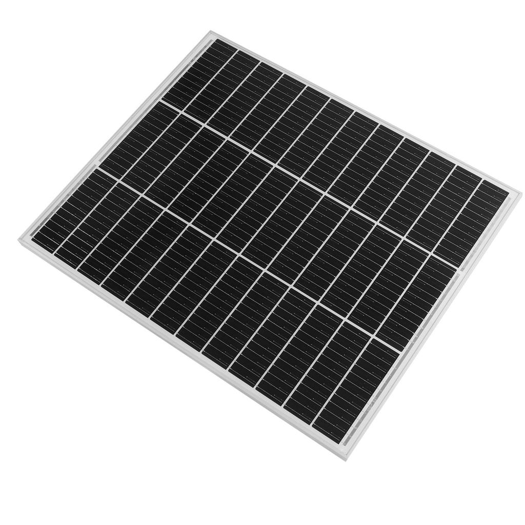 RV Solar Panel 80W 18V Monocrystalline Waterproof High Efficiency Solar Charge Controller Panel for 