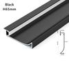 0.5m/1m H40/50/65mm LED Baseboard Bar Light Aluminium Profile Channel Metal Wall LED Skirting for Corridor Strip Linear Lamp