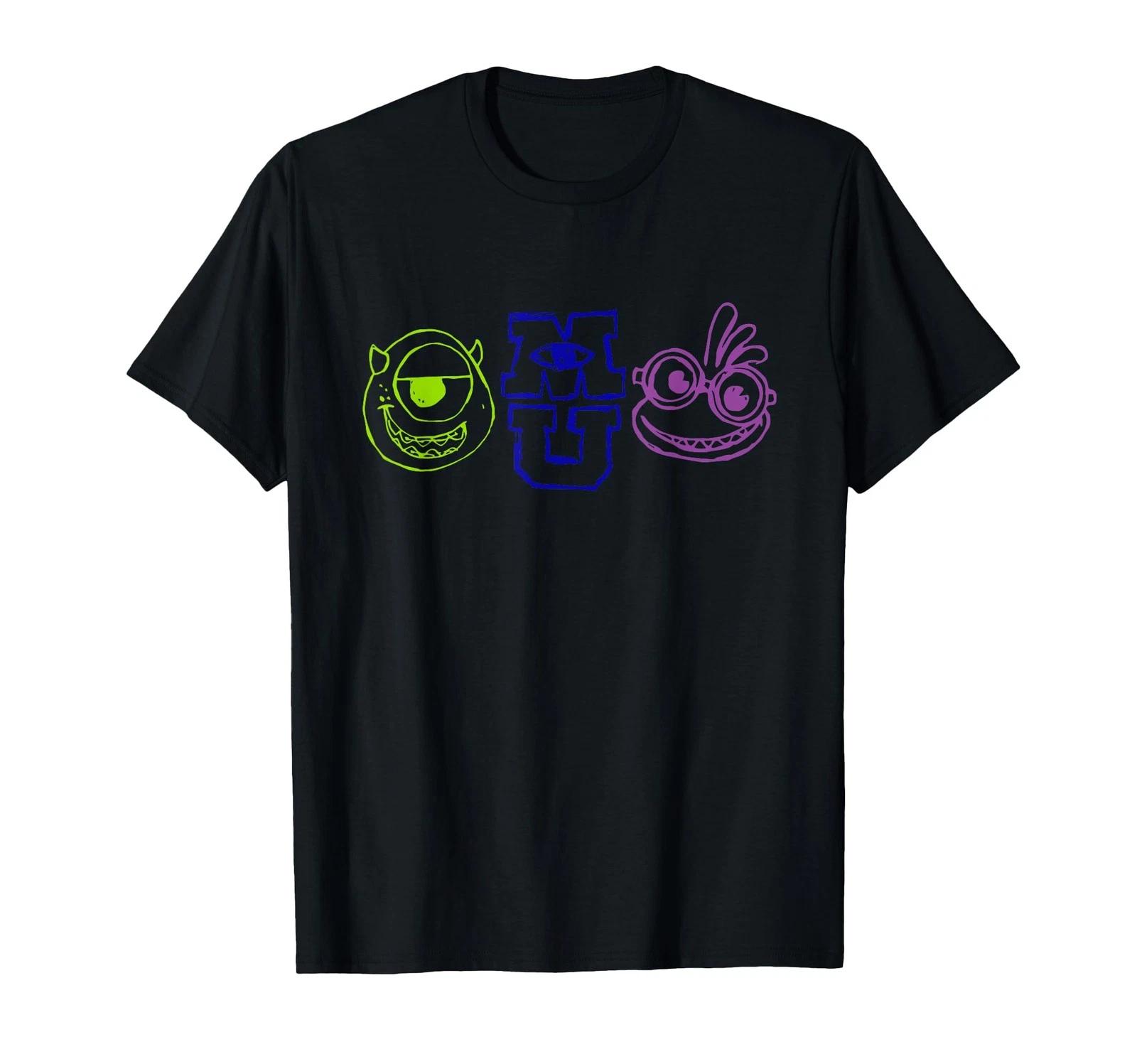 Disney Pixar Monsters University Mike And Randy Mu T-Shirt_ 4XL