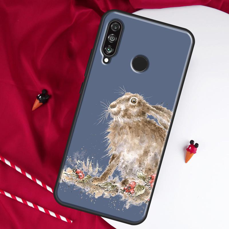 Rabbit For Huawei Nova Y61 Y70 Y90 Y60 Y72 Y91 12s 12i 11i 7i 8i 9 10 SE P60 Pro P30 P40 Lite Case