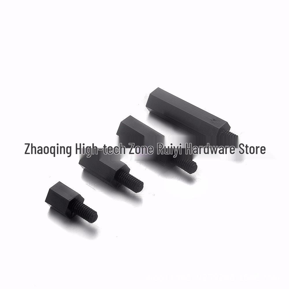 M3 Black Nylon Spacers/Screws/Nuts Set - 260 pcs/Box