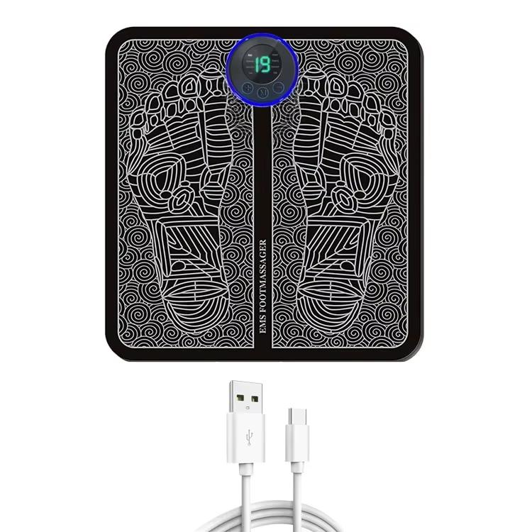 

Foot Massager Stimulation Pad Electric Foot Massage With Remote 8 Mode 19 Levels of Strength Lightweight Relieve Foot Pressure