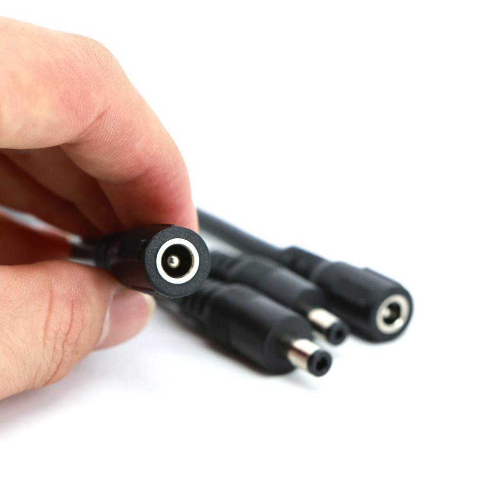 18cm 12V 16awg DC Male Female Connector Power Jack Cable Adapter Plug Supply 10A 5.5x2.1 5.5x2.5MM for CCTV Camera Led Strip