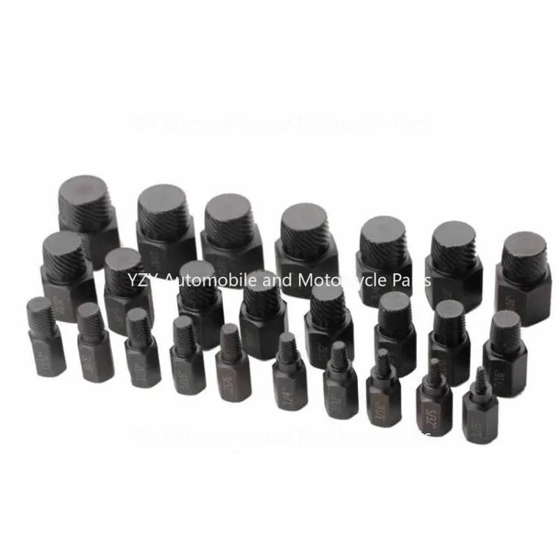 For 25Piece Set Of BritishBroken Head Screw Extractor, Destructive Tool Sleeve,Manual CombinationSet, Amazon Set