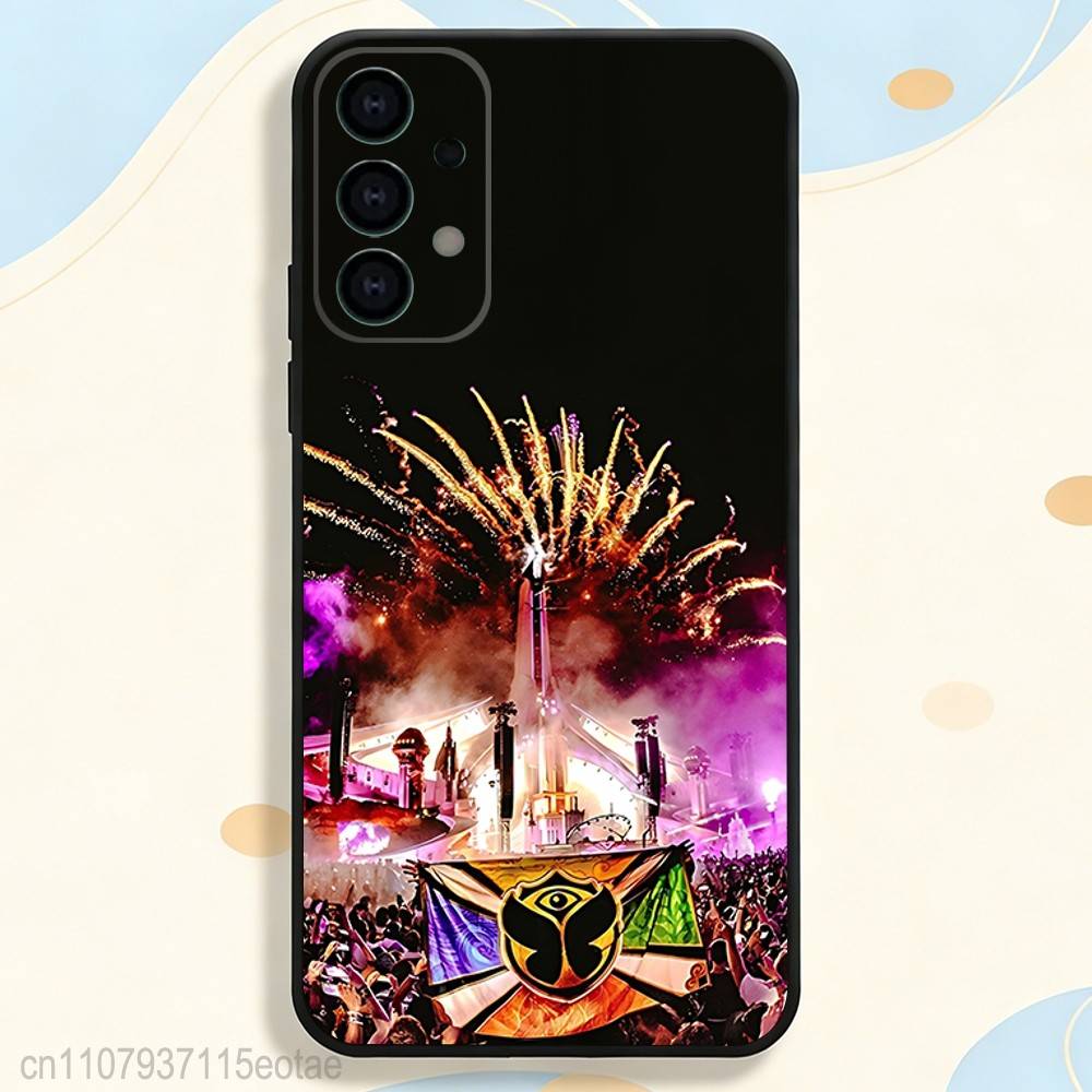 COOLE Tomorrowland Musikfestival Handyhülle für Samsung S26 S24 S22 S25 Ultra S9 S20 FE S23 Plus S10 S21 Stoßfeste Funda Hülle