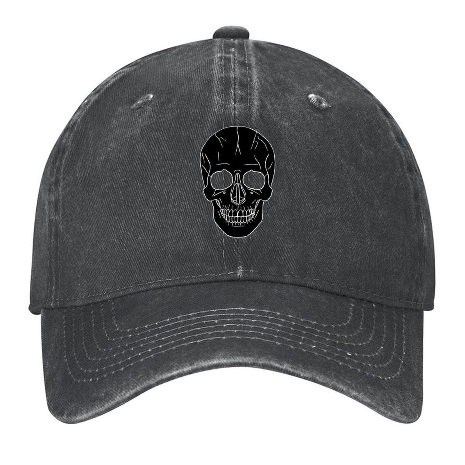 

2026 Black Skull Baseball Cap Funny Hats Designer Hat Hat Beach Sunhat Designer Man Women s