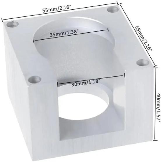 Aluminum Nema23 Stepper Motor Mounting Bracket Mount Base Support Plate Holder Clamp CNC Accessories