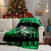 Sass-uolo Football Crest Blanket Lightweight Ideal Bedding Blanket Perfect for Travel, Camping, Living Rooms, Offices, Sofas, Fan Christmas gift