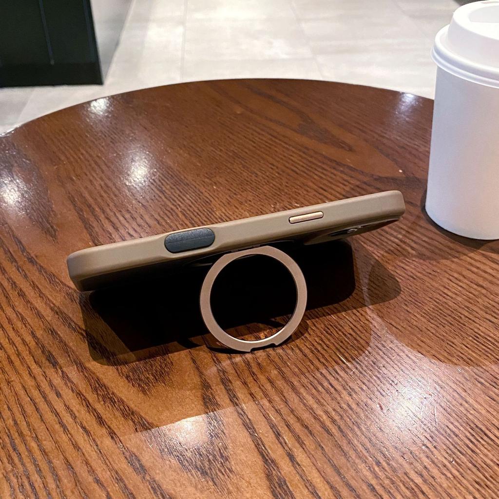 Phantom 360 Drehbarer Halter Geeignet für IPhone 16 Handyhülle Apple 15 ProMax Magnetische Schutzhülle mit großem Loch