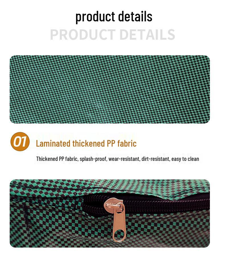 Durable Waterproof Garden Bag with Lid for Leaves, Branches, and Weeds Collection
