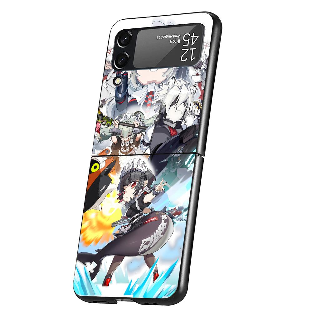

Zenless Zone Zero Ellen Joe Phone Case For Samsung Galaxy Z Flip 7 6 5 4 3 5G Cover ZFlip7 ZFlip6 ZFlip4 ZFlip5 ZFlip3 Coque Fun Samsung Z Flip 4