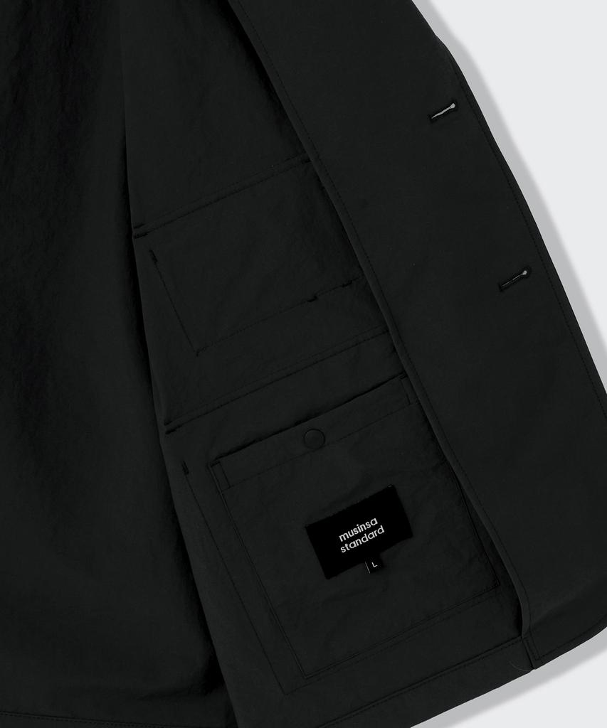 Musinsa Standard [City Leisure] Loose Fit Utility Blazer [Black]