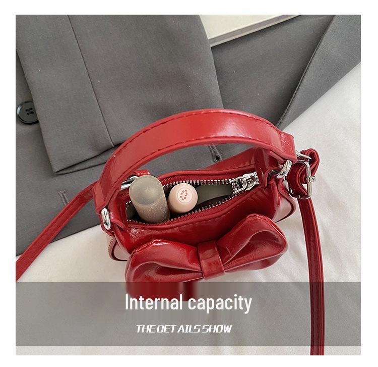 Módna Crossbody peňaženka na mince pre deti s mašľou