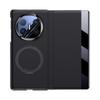 Suitable for Huawei matex6 mobile phone case, smart window x5 collector's edition rotating magnetic suction bracket, double central axis prime leat