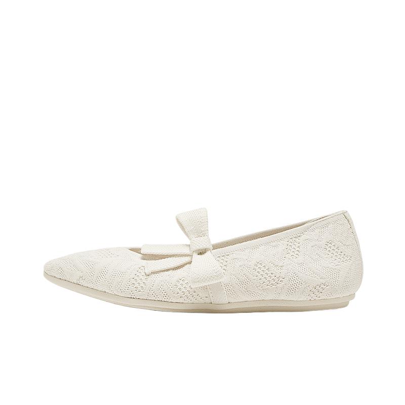Skechers Cleo Point Comfortable Casual Shoes Women Shoes Off-White 159098-OFWT 35