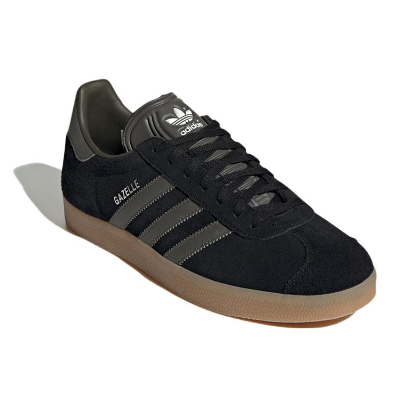 adidas Gazelle Black Olive Gum Sneakers GX2210