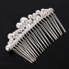 1 PC Women Haircomb Jewelry Hair Ornaments Bridal Headpiece Bride Barrette Hairwear Pearl Hairpin