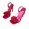 Fashion Women's Summer High-heeled Sandals, Lace-up High Heels, Party and Wedding Shoes, 2025 Fashion Trends