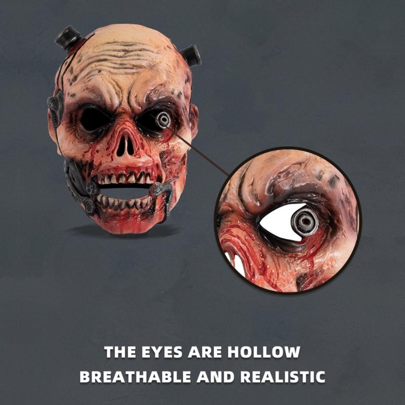 Horror Zombied Mask Monsters Mask Scary Walkings Dead Zombied Head Mask Vampires Mask Horror Halloween Cosplay Costumes