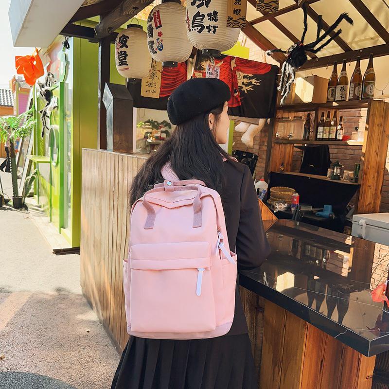 Custom Logo Backpack for Students: Personalized Double Shoulder Bag for Primary & Junior High - Ideal for Training & Activity Gifts