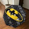 1PC Warner Batman Logo Umbrella-8-Rib Reinforced, Automatic Open, Lightweight & Durable-A56