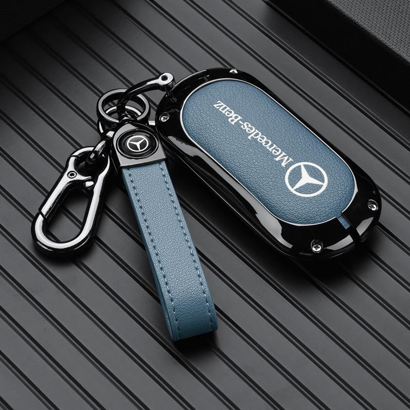 TGM3 For Mercedes-Benz AMG C-Class S-Class GLC EQE EQS W223 X254 V297 V295 W206 S206 X206 Car Zinc Alloy Key Case Bag Metal Key Shell
