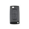 Nøkkelskall fjernkontroll Citroen C2 C3 C4 Berlingo Jumpy CE0536 2 knapper