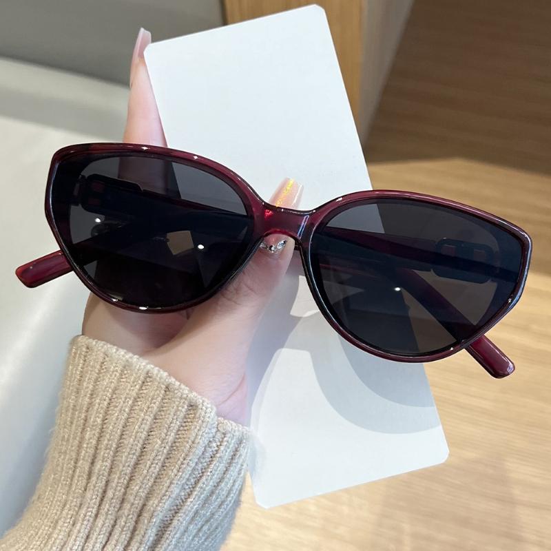 New Over Size Korean Round Sunglasses for Men and Women Fashion Trendy UV Resistant Outdoor Sunscreen Sunshade Glasses