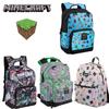 Minecraft Theme Oxford School Bag Large Capacity Travel Bag Kid Gift