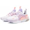Li Ning Spark Fabric Trendy Slip Resistant Abrasion Resistant Low top Sports Casual Shoes Women's Peach Pink Orange AGLQ066-4