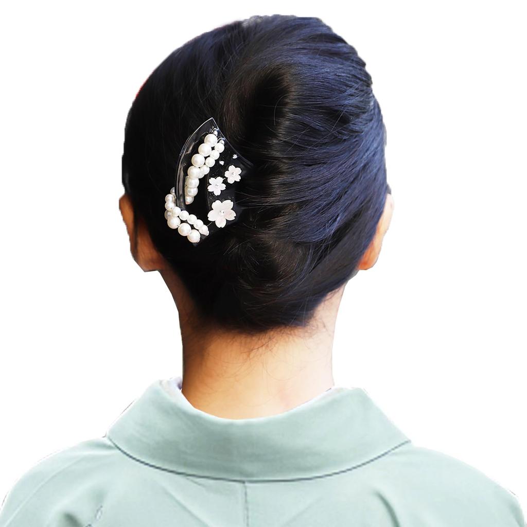 Kanzashi Drumstick Type Japanese Hair Fan Two Graduation New Special [TOuWA] Ornament, Shape, Pieces, Kimono, Tomesode, Yukata, Hakama, Furisode,