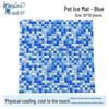Thickened Ice Crystal Cool Pad for Small Pets: Hamsters, Guinea Pigs, and Rabbits - Ideal for Summer Heat Dissipation