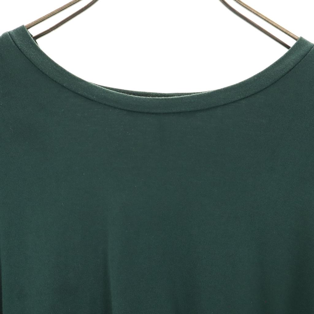 Mizuiro ind made in Japan Dreiviertelarm Knielanges Kleid grün Damen Gebraucht