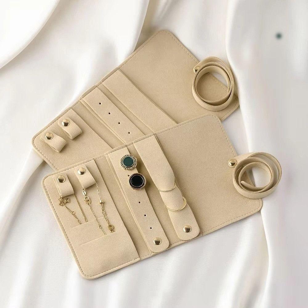 Portable Packing Pouches for Necklaces Lightweight Jewelry Case Bag  for Earrings Bracelet