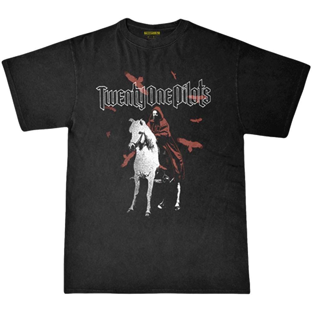 Men s Twenty One Pilots Bishop Slim Fit T-shirt Small Black XXL