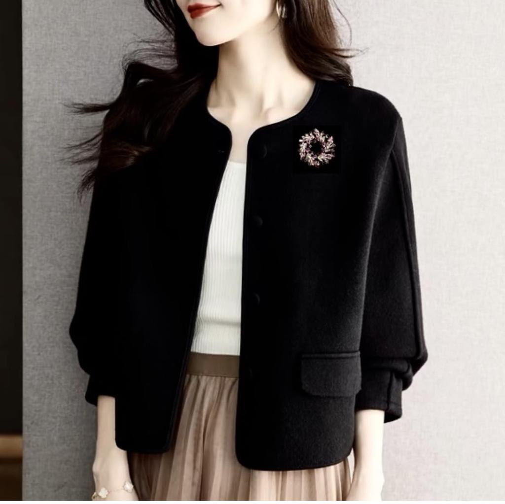 Zircon Flower Brooch Sparkling Luxury Flower Corsage for Interview Gift for Women for Ancient Comes with a Gift Case Weddings, Parties, Etc.