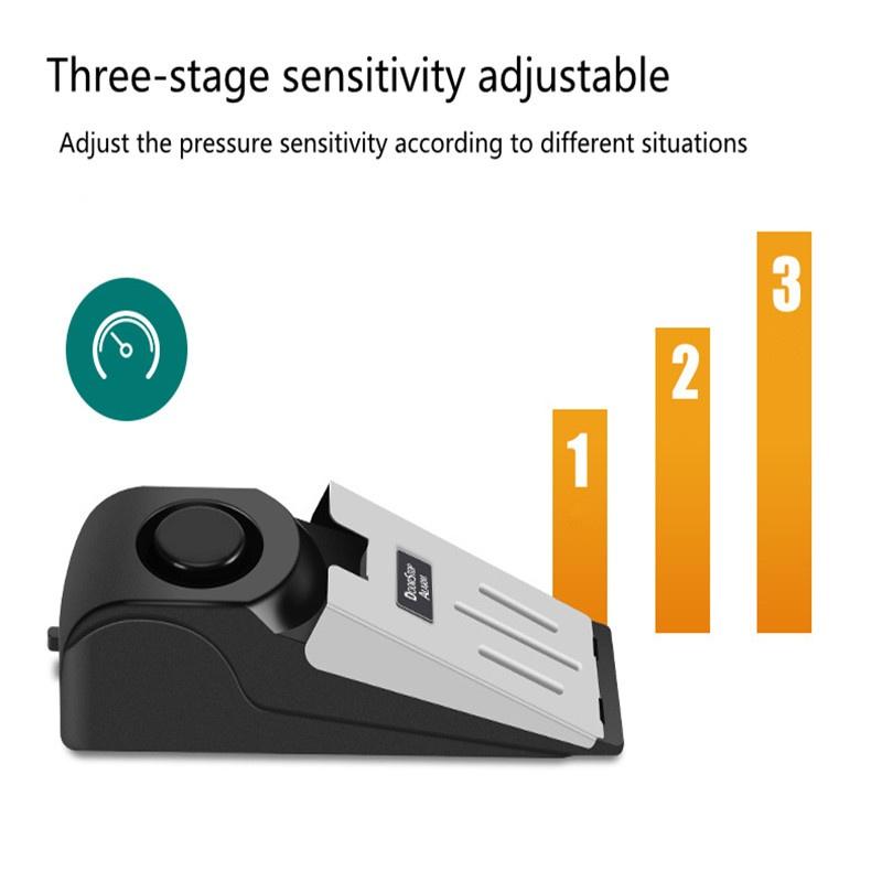 Hotel Door Burglar Alarm Door Gap Alarm Door Stopper Alarm Home Door Stop Alarm